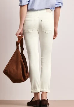 Mid Waist Slim Leg Jeans im Casual Fit