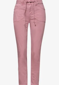 Mid Waist Tapered Leg Jeans im Loose Fit