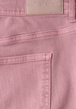 Mid Waist Tapered Leg Jeans im Loose Fit