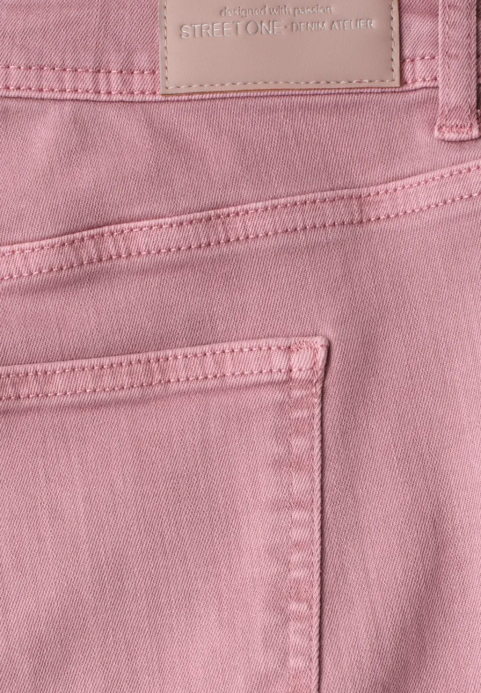 Mid Waist Tapered Leg Jeans im Loose Fit