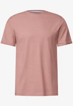 Ministripe Shirt mit Turn-Up