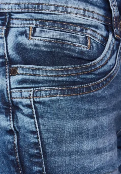 Mittelblaue Casual Fit Jeans