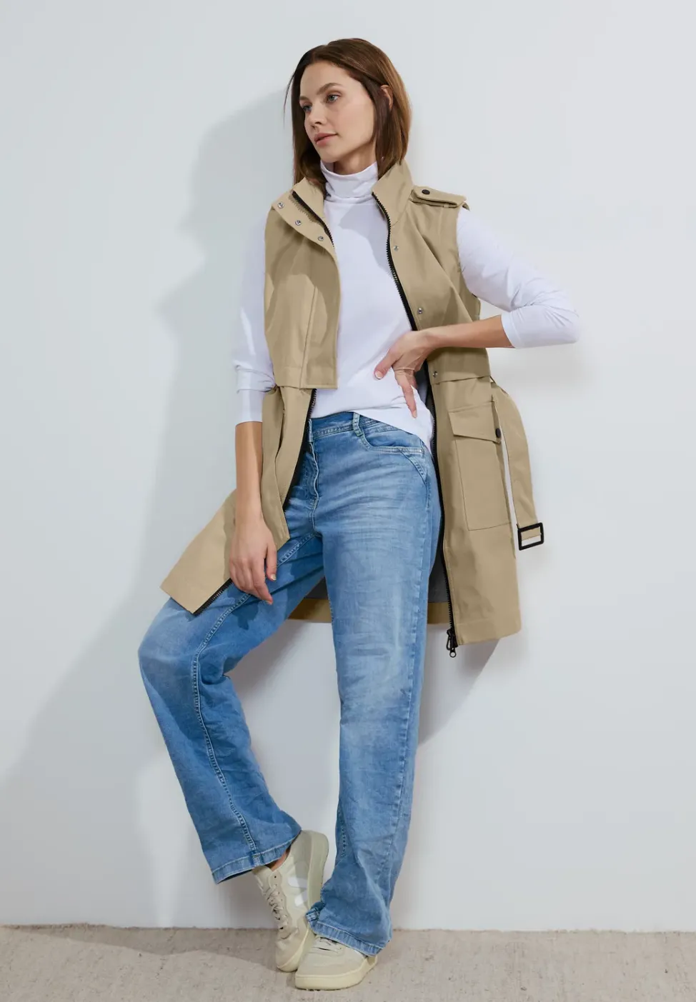 Moderne Trench-Weste