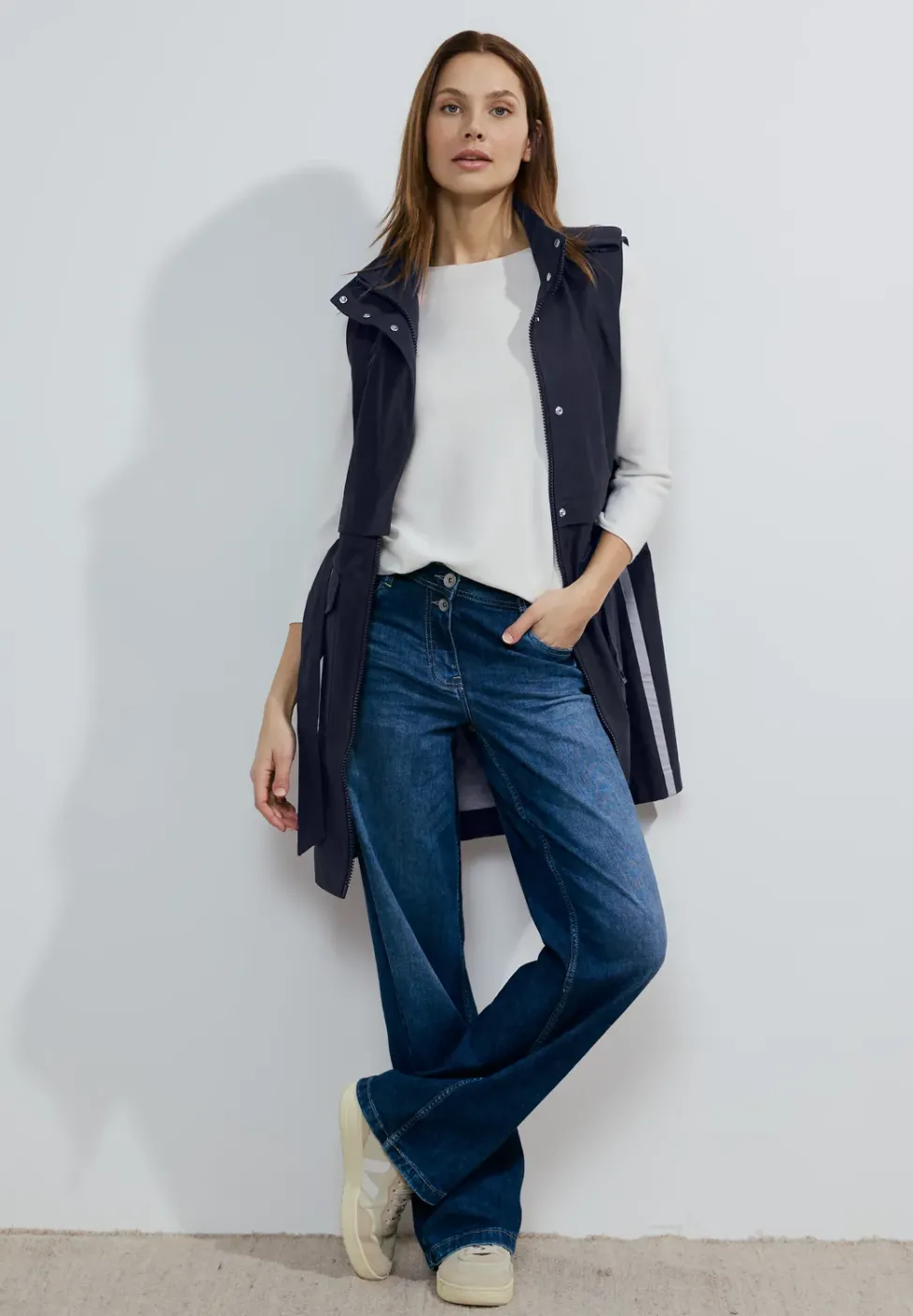 Moderne Trench-Weste
