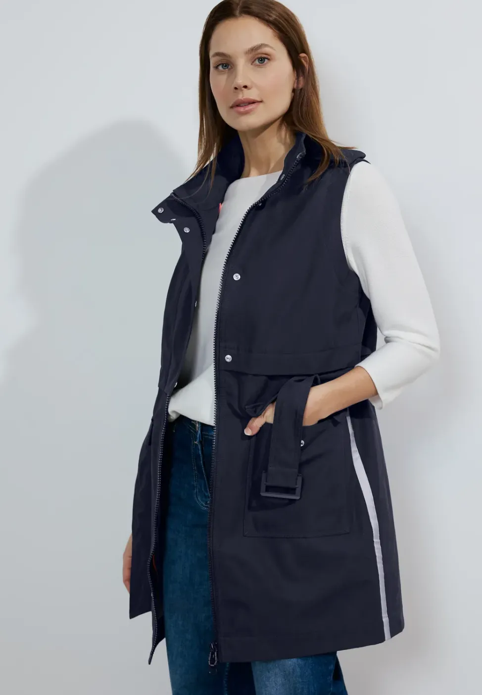 Moderne Trench-Weste