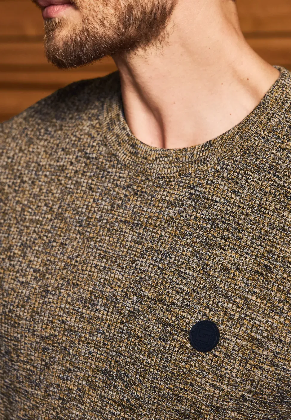 Mouline Strukturpullover