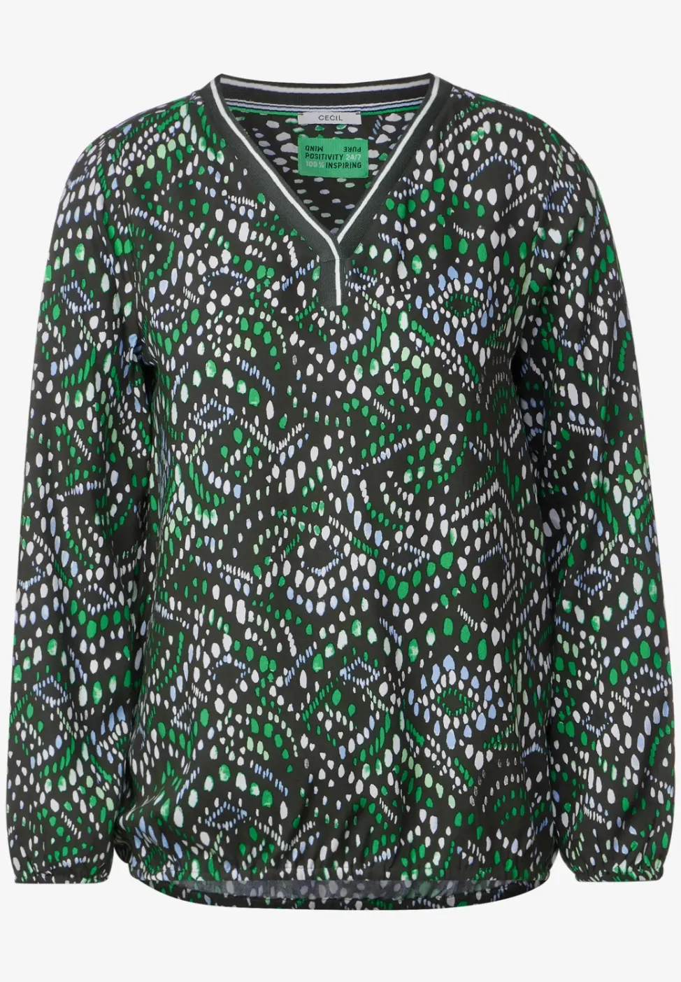 Multicolor Printbluse