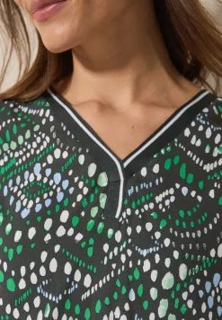 Multicolor Printbluse