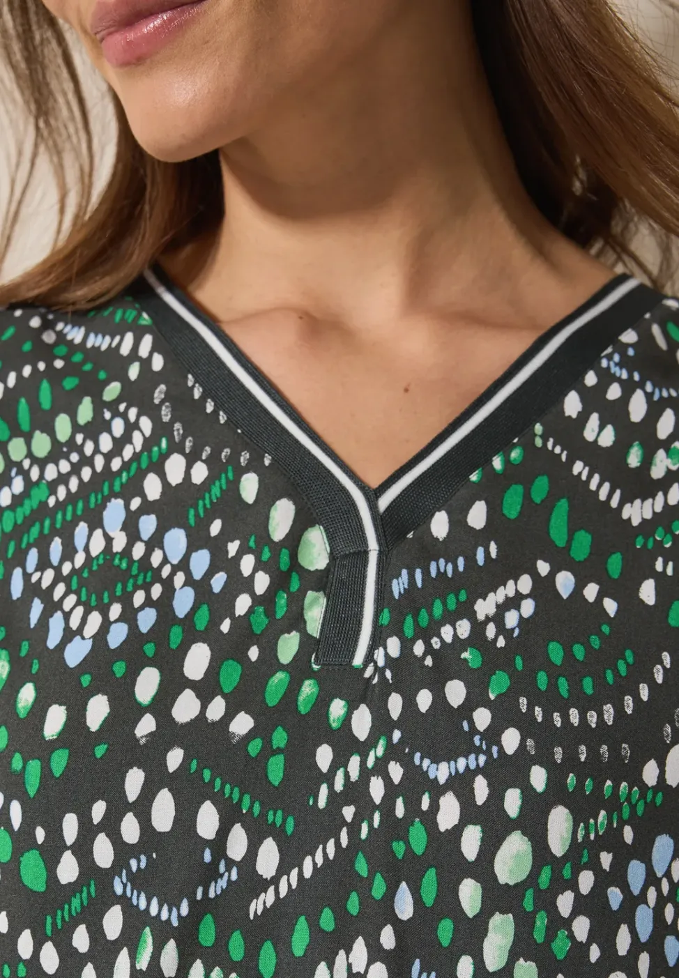 Multicolor Printbluse