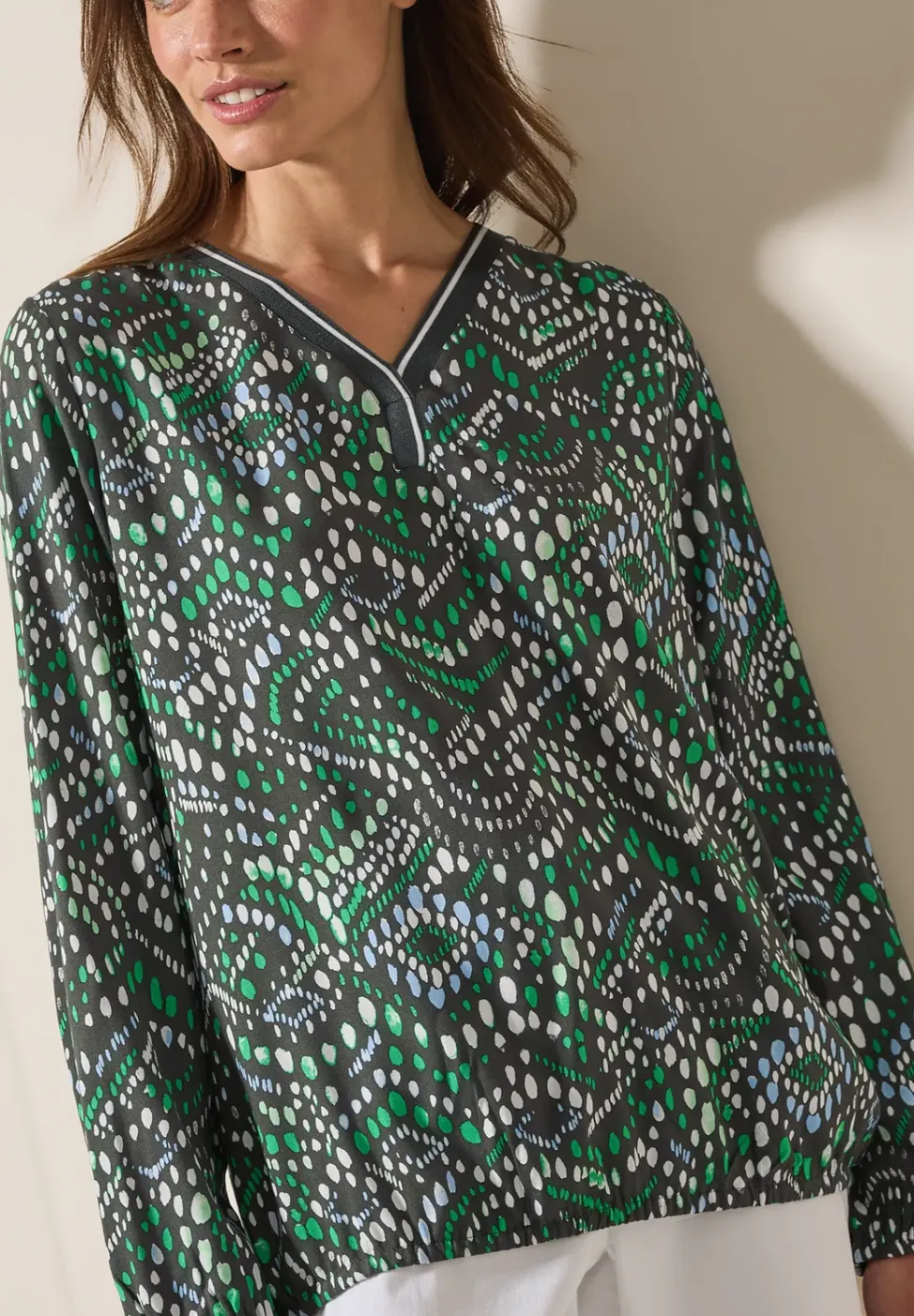 Multicolor Printbluse