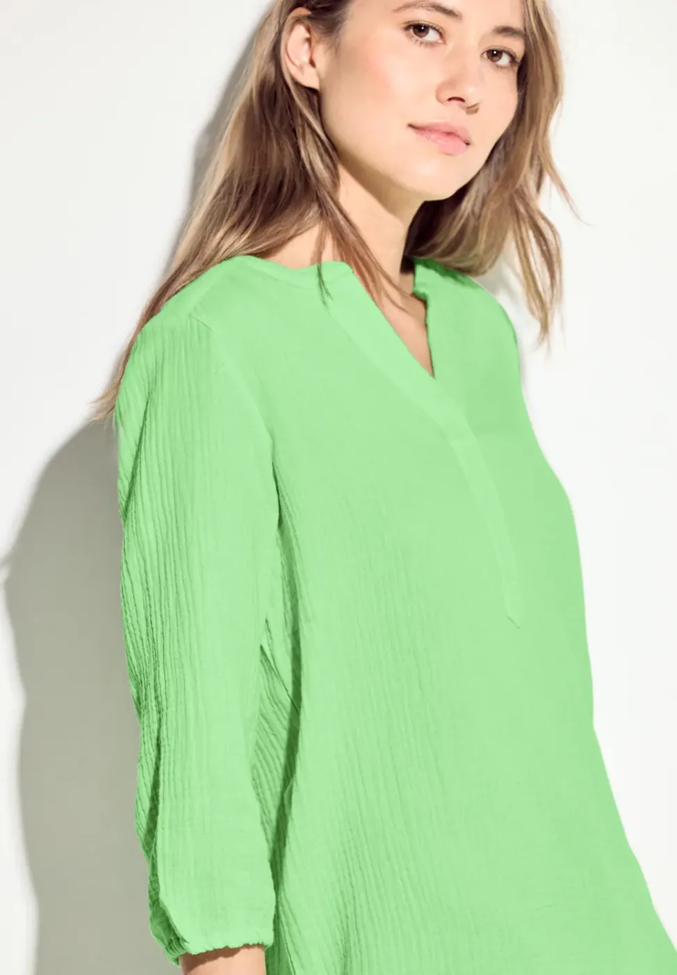 Musselin Bluse