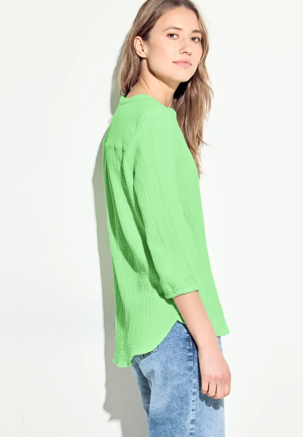 Musselin Bluse
