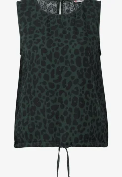 Musselin Blusentop mit Print