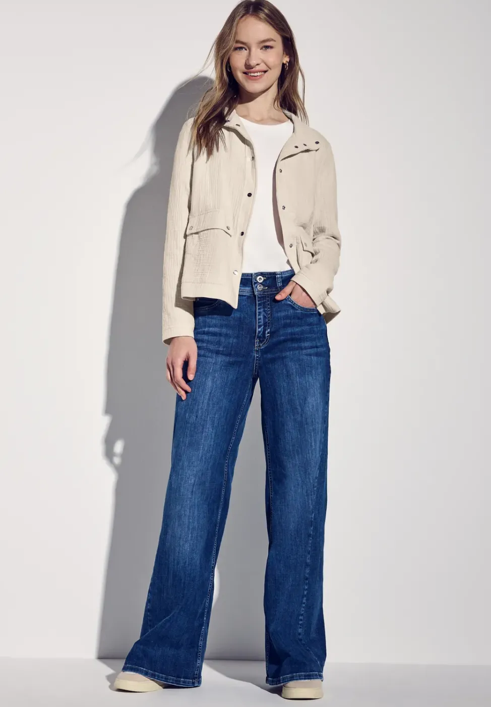 Musselin Jacke