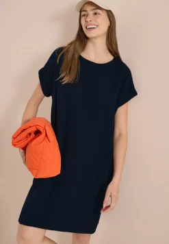 Musselin Kleid mit Kurzarm