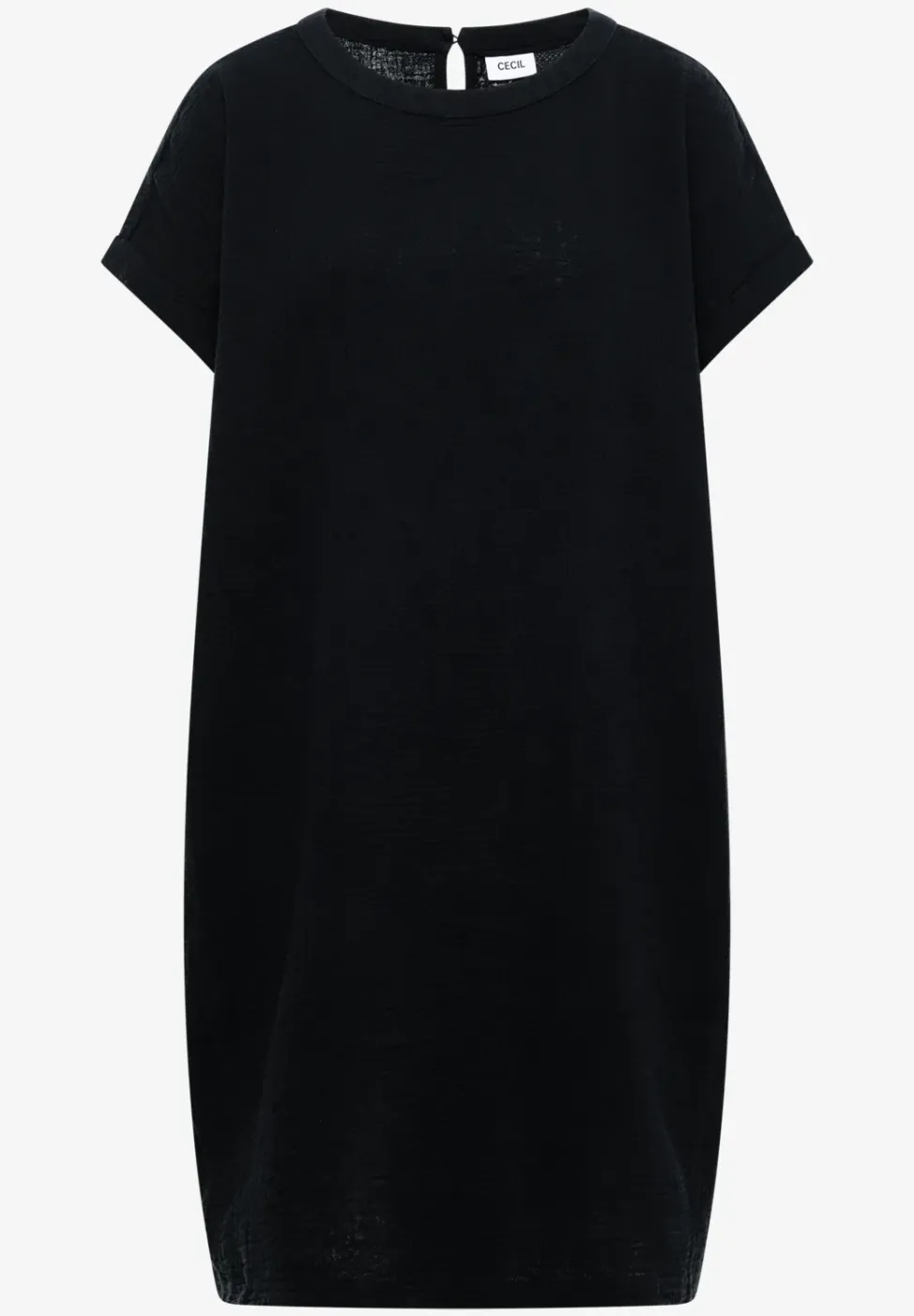 Musselin Kleid mit Kurzarm