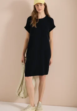 Musselin Kleid mit Kurzarm