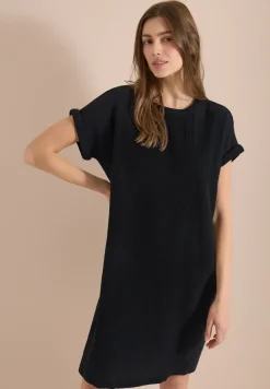 Musselin Kleid mit Kurzarm