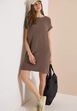 Musselin Kleid mit Kurzarm