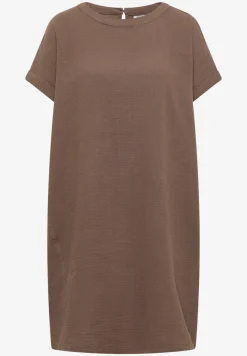 Musselin Kleid mit Kurzarm