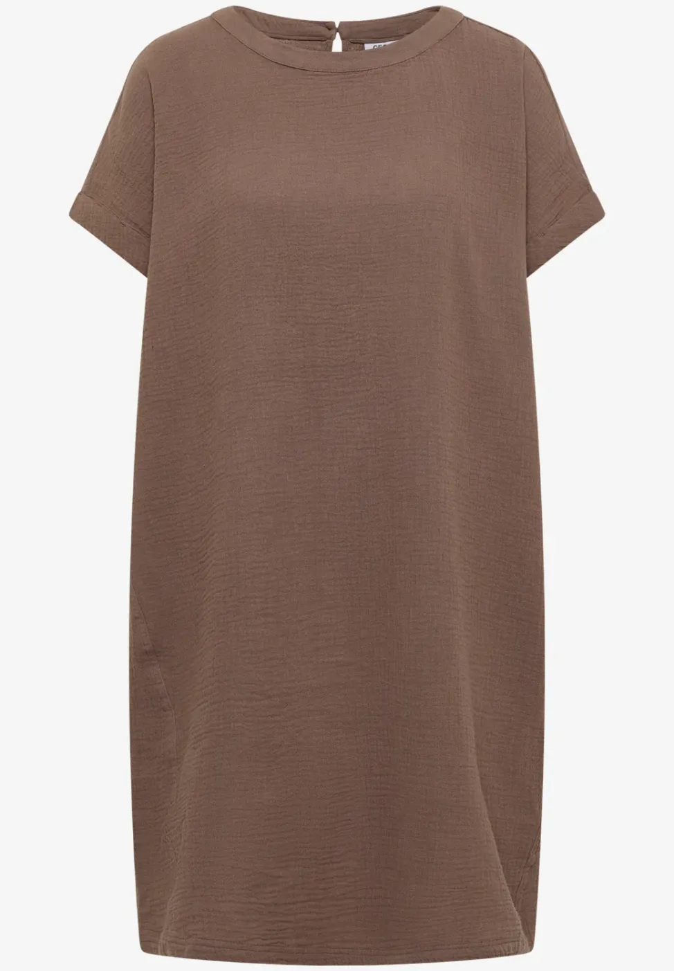 Musselin Kleid mit Kurzarm