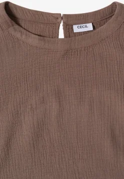 Musselin Kleid mit Kurzarm