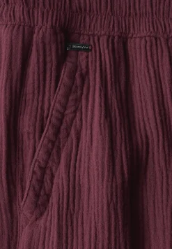 Musselin Wide Leg Hose