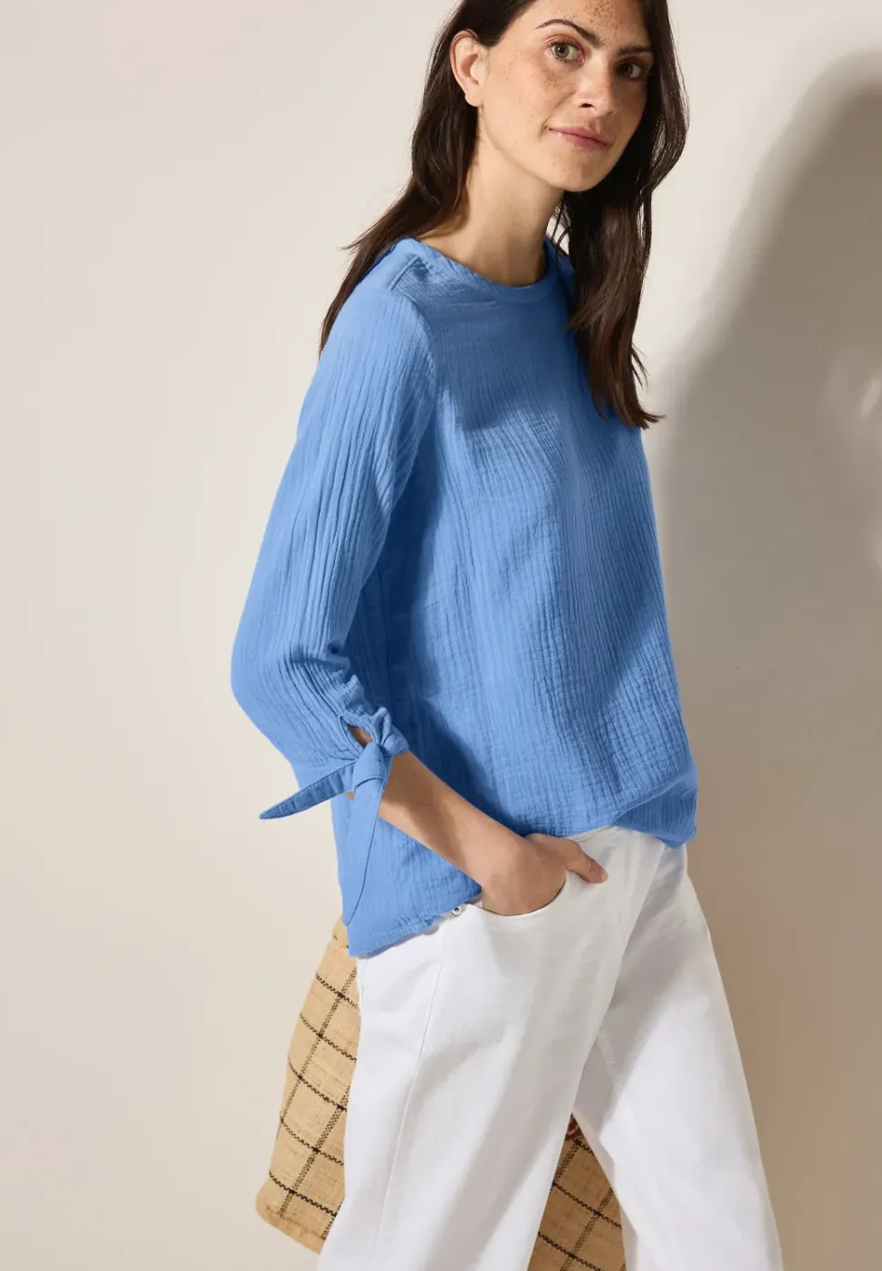 Musselin Bluse