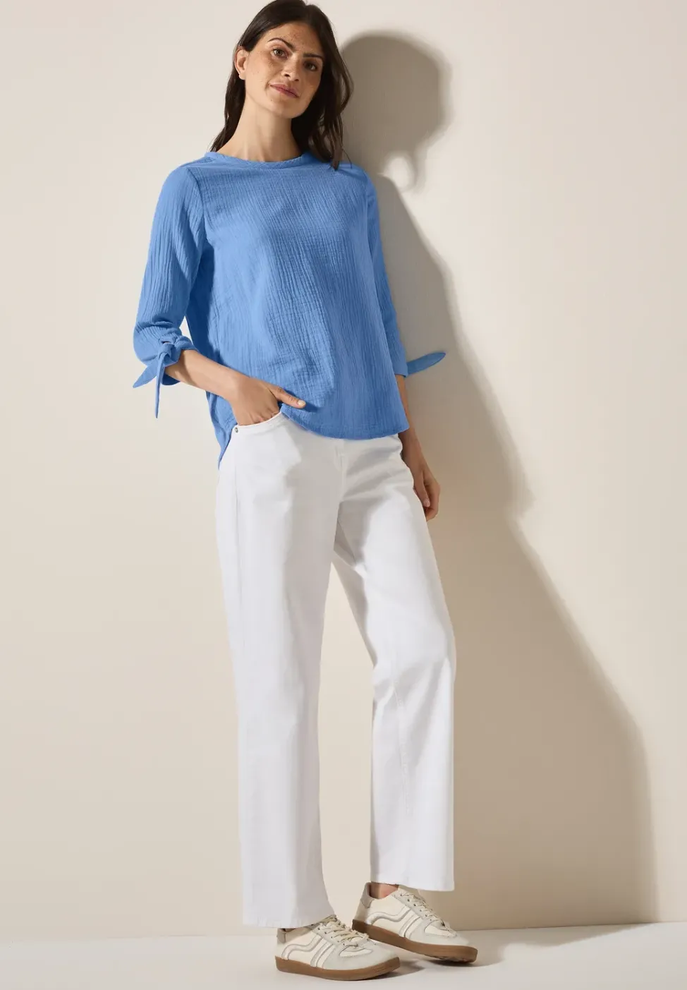 Musselin Bluse