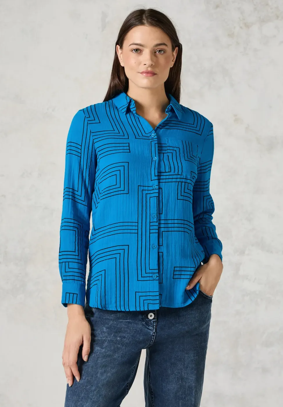 Musselin-Bluse