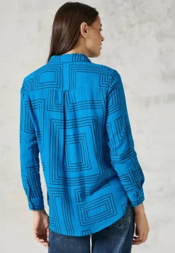 Musselin-Bluse
