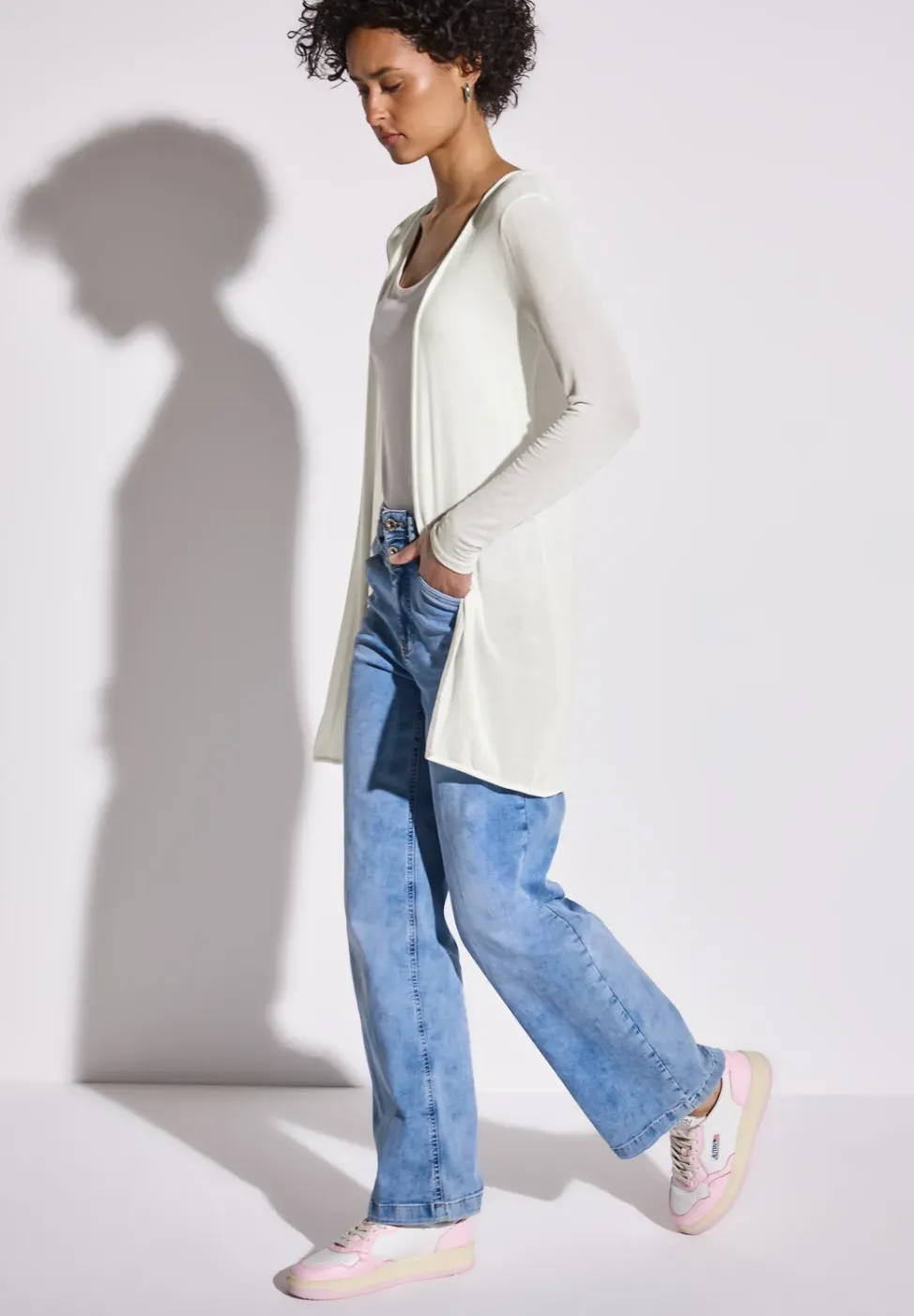 Offene Jacke