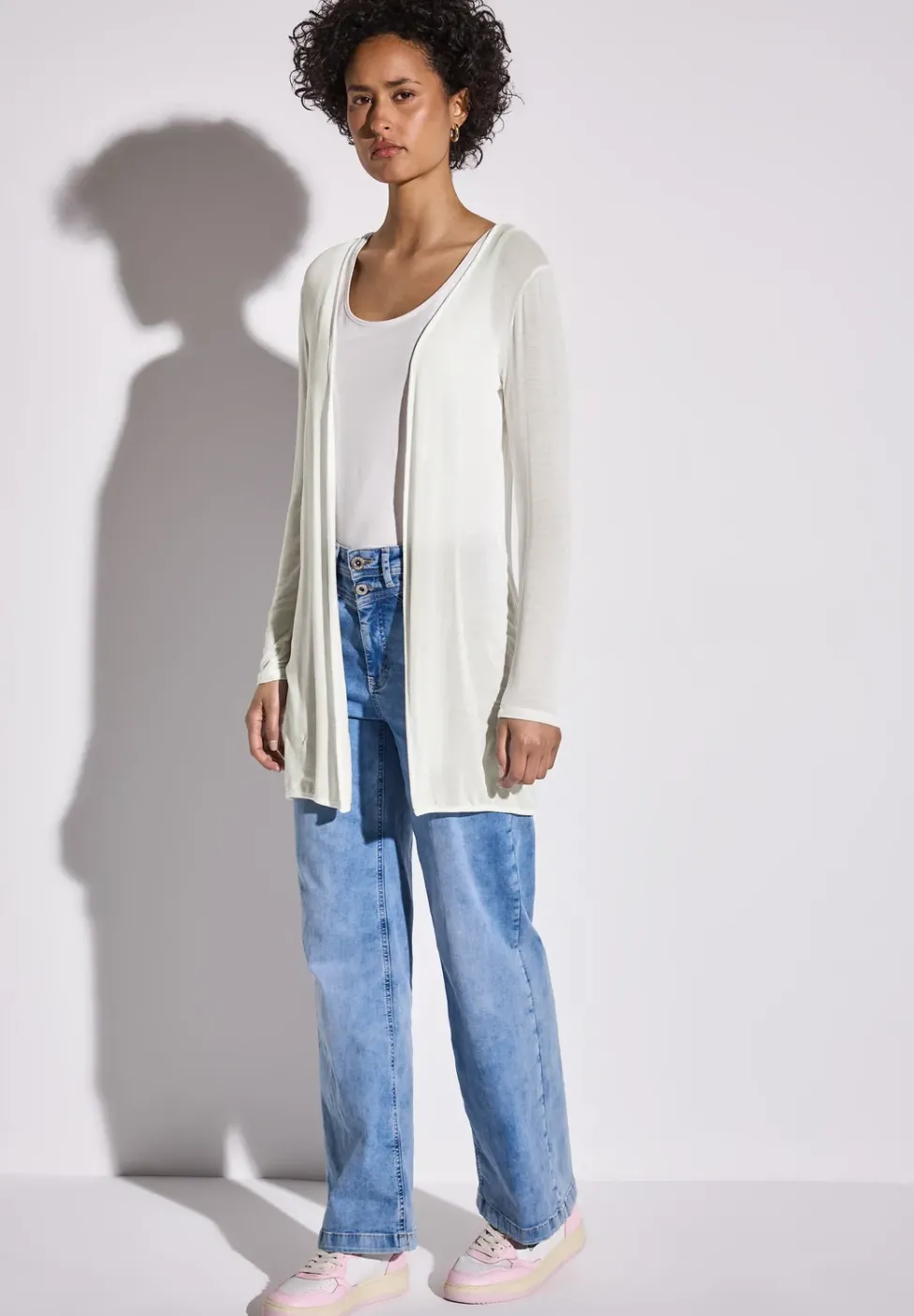 Offene Jacke