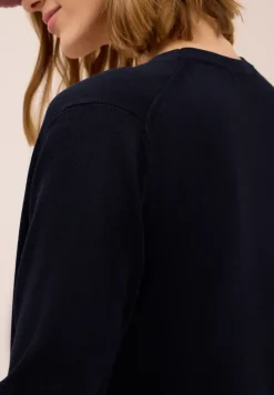 Offene Strickjacke
