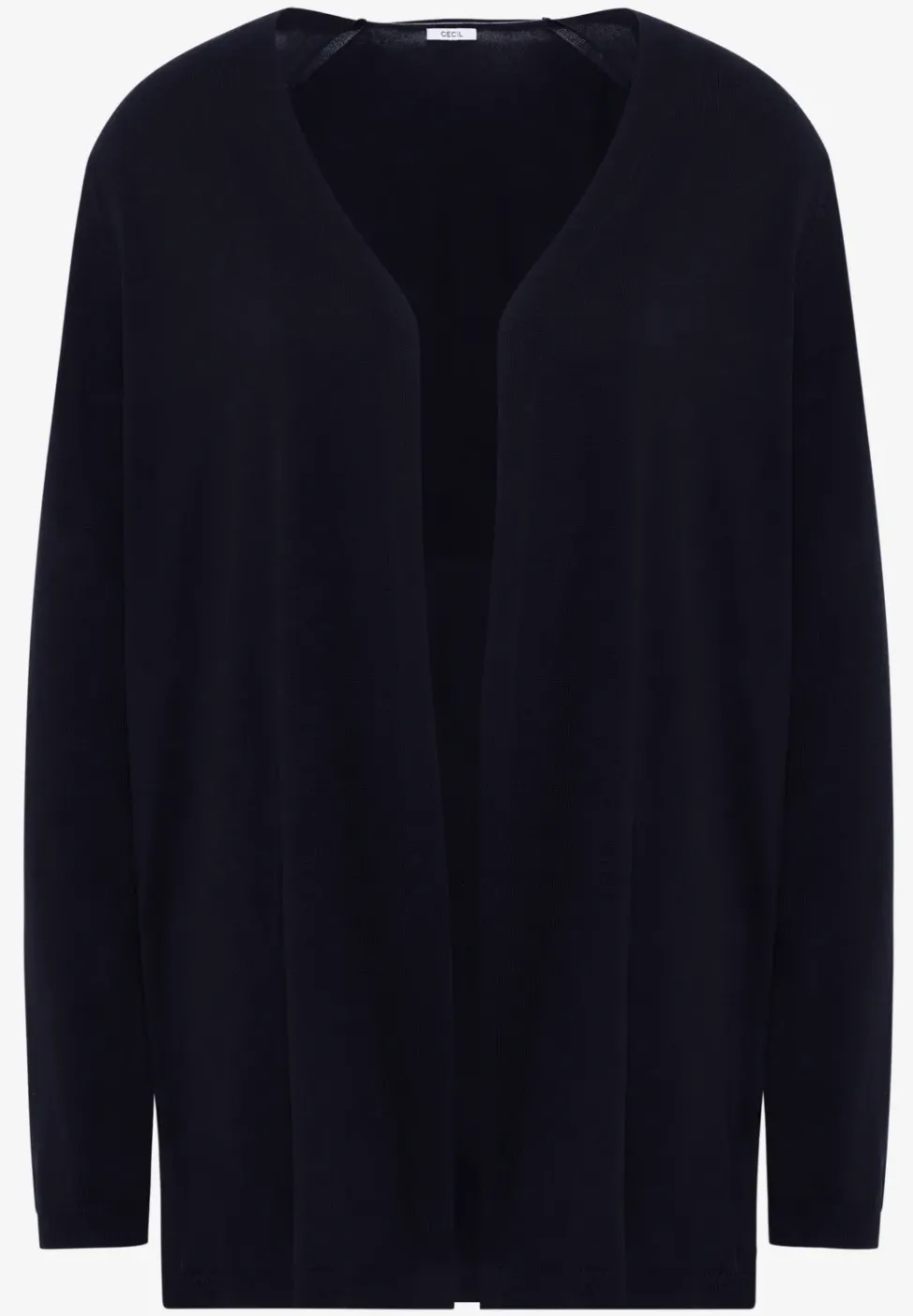 Offene Strickjacke