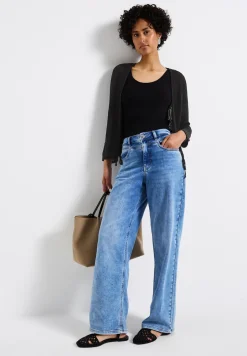 Offene Ajour-Look Jacke