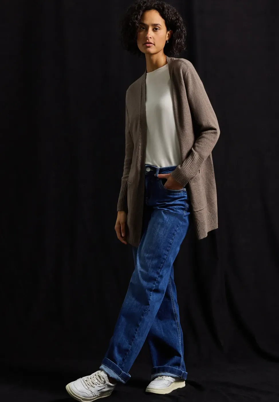 Offener Cardigan