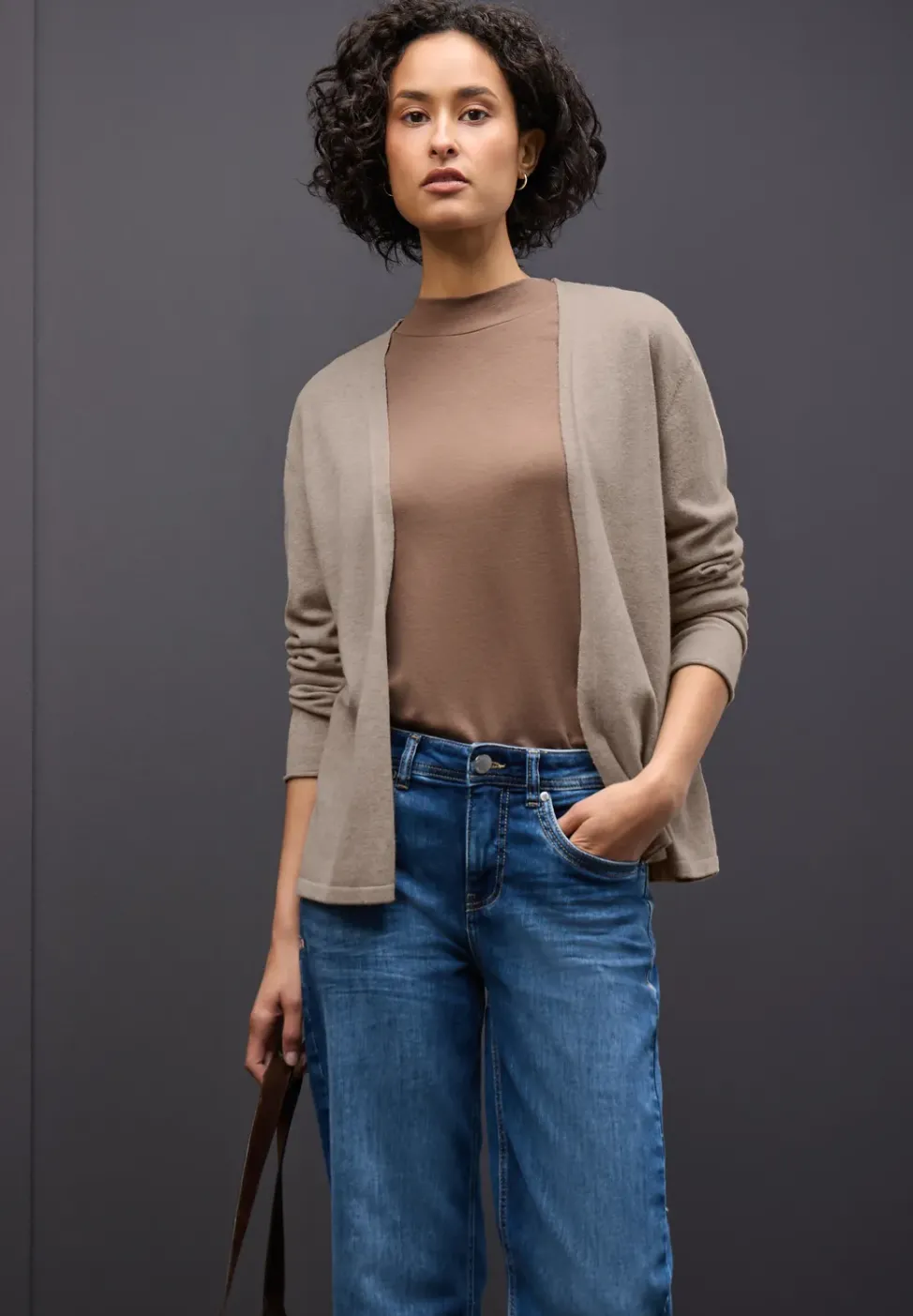 Offener Cardigan