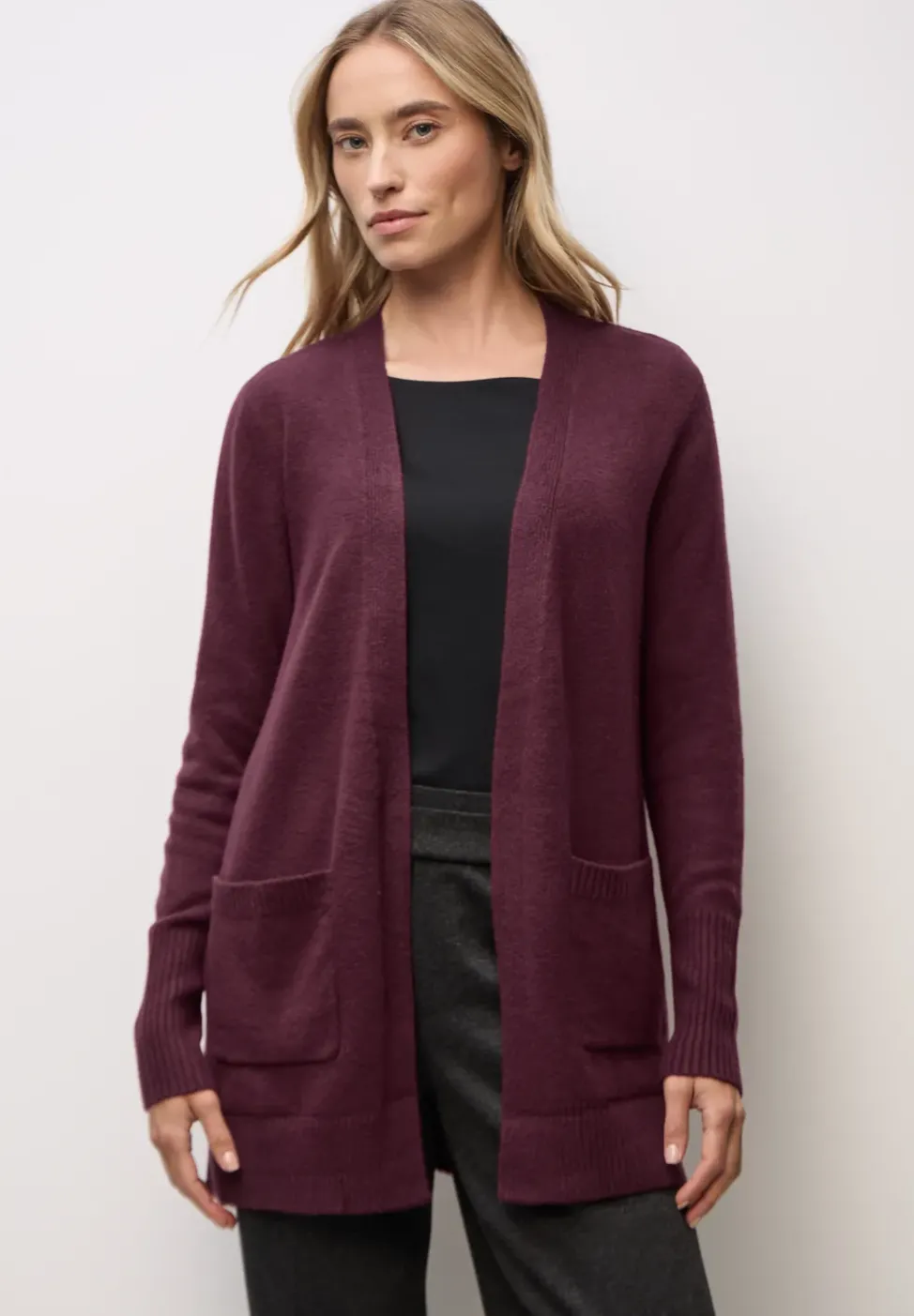 Offener Cardigan
