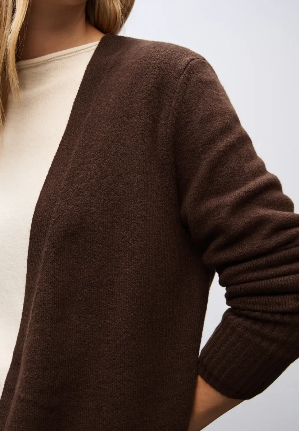 Offener Cardigan