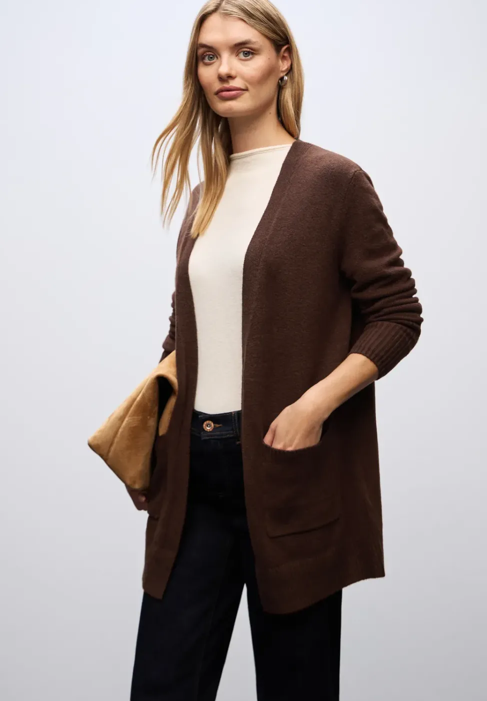 Offener Cardigan