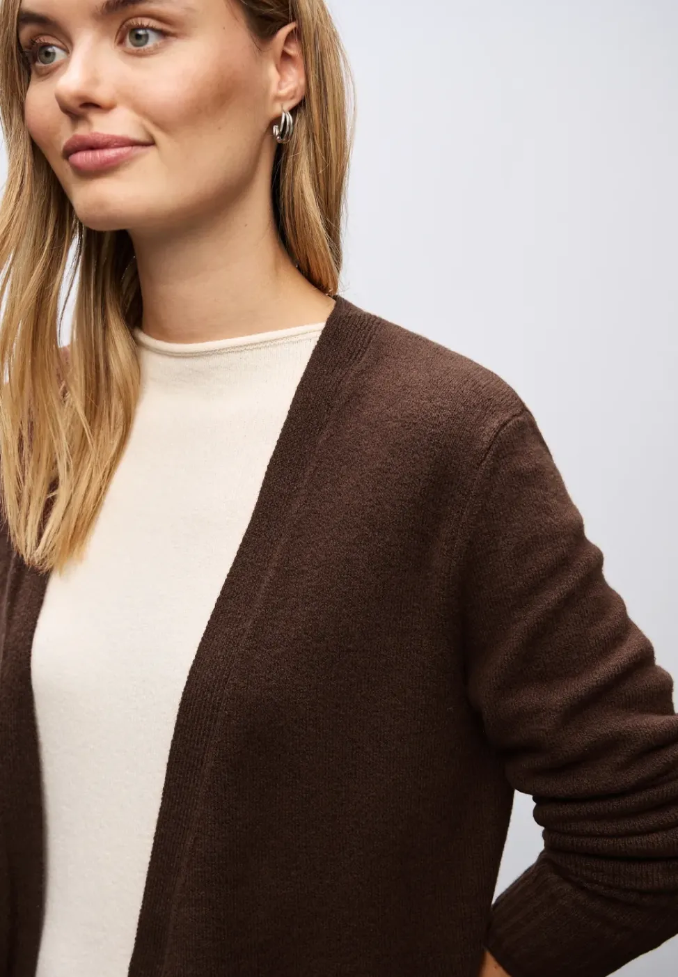 Offener Cardigan