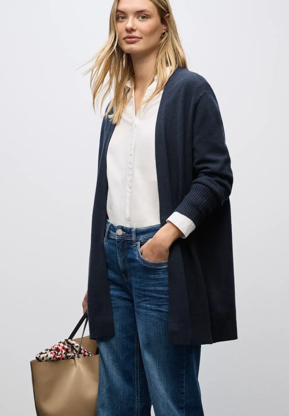 Offener Cardigan