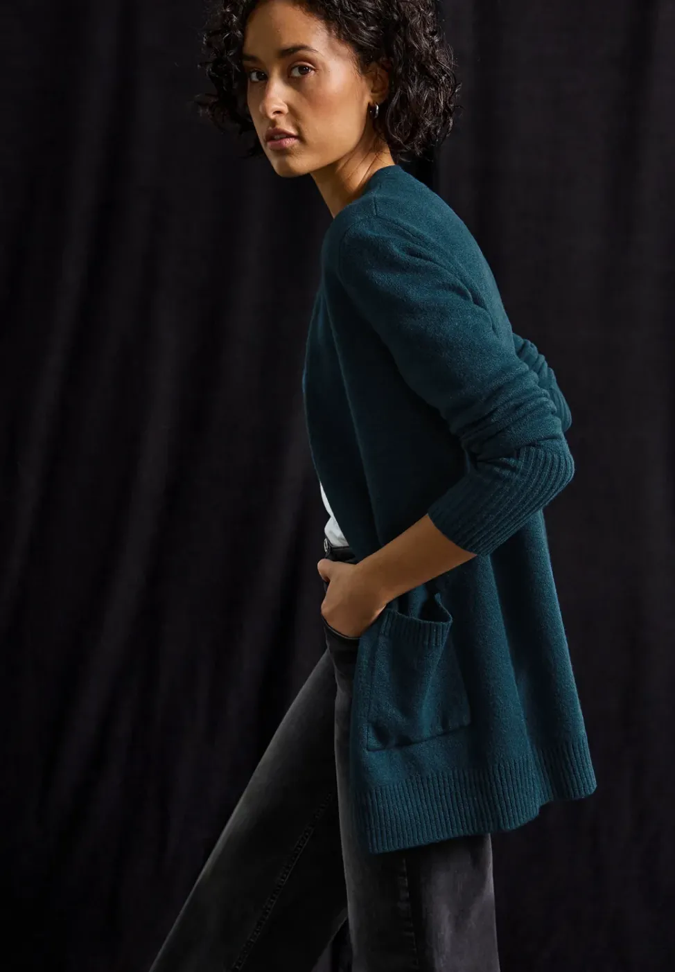 Offener Cardigan