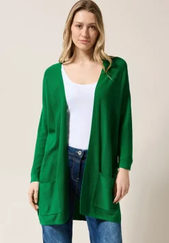 Offener Feinstrick Cardigan