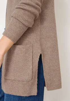 Offener Struktur-Cardigan