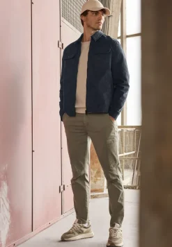 Overshirt im Washed-Look