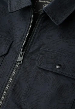 Overshirt im Washed-Look