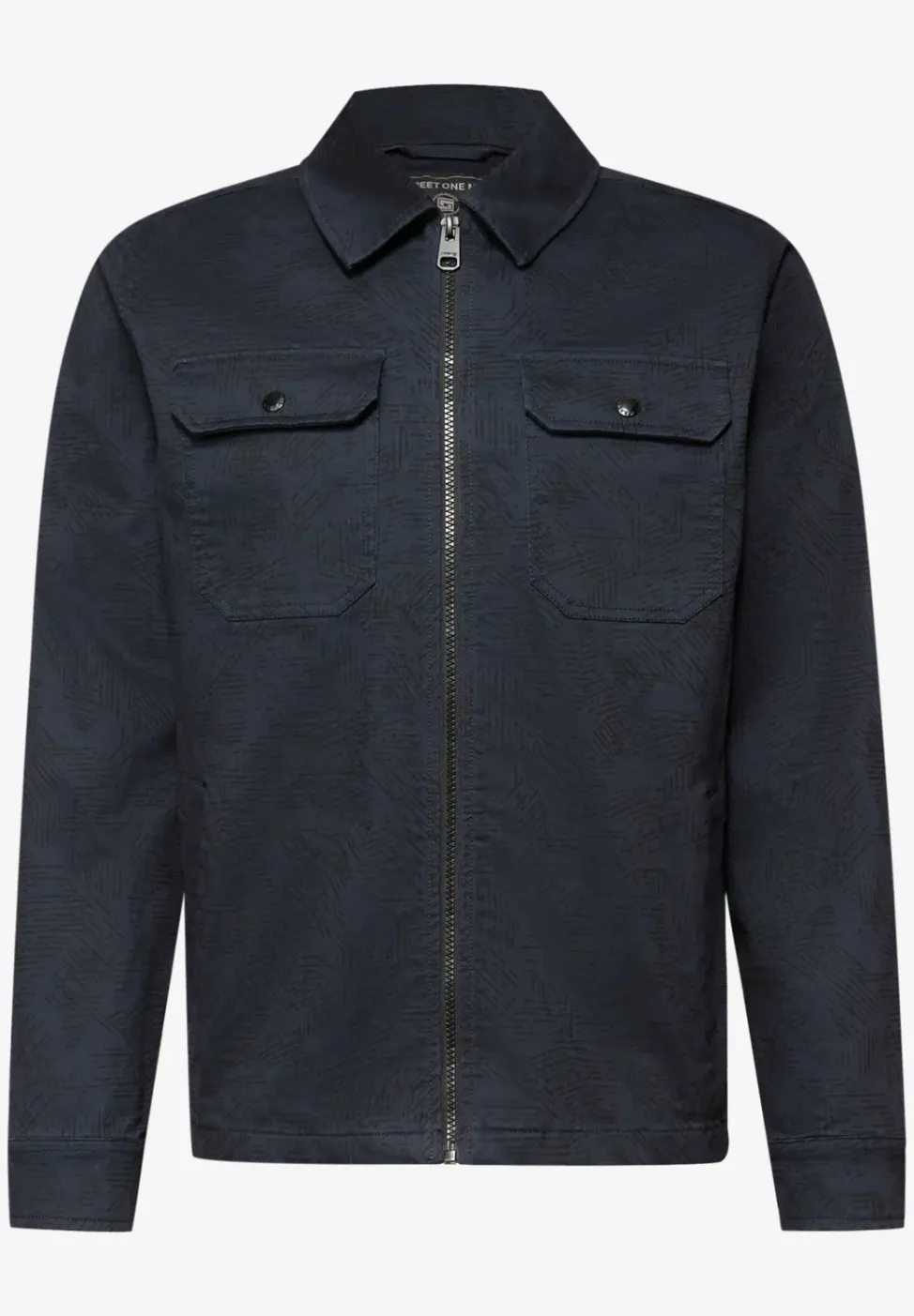 Overshirt im Washed-Look