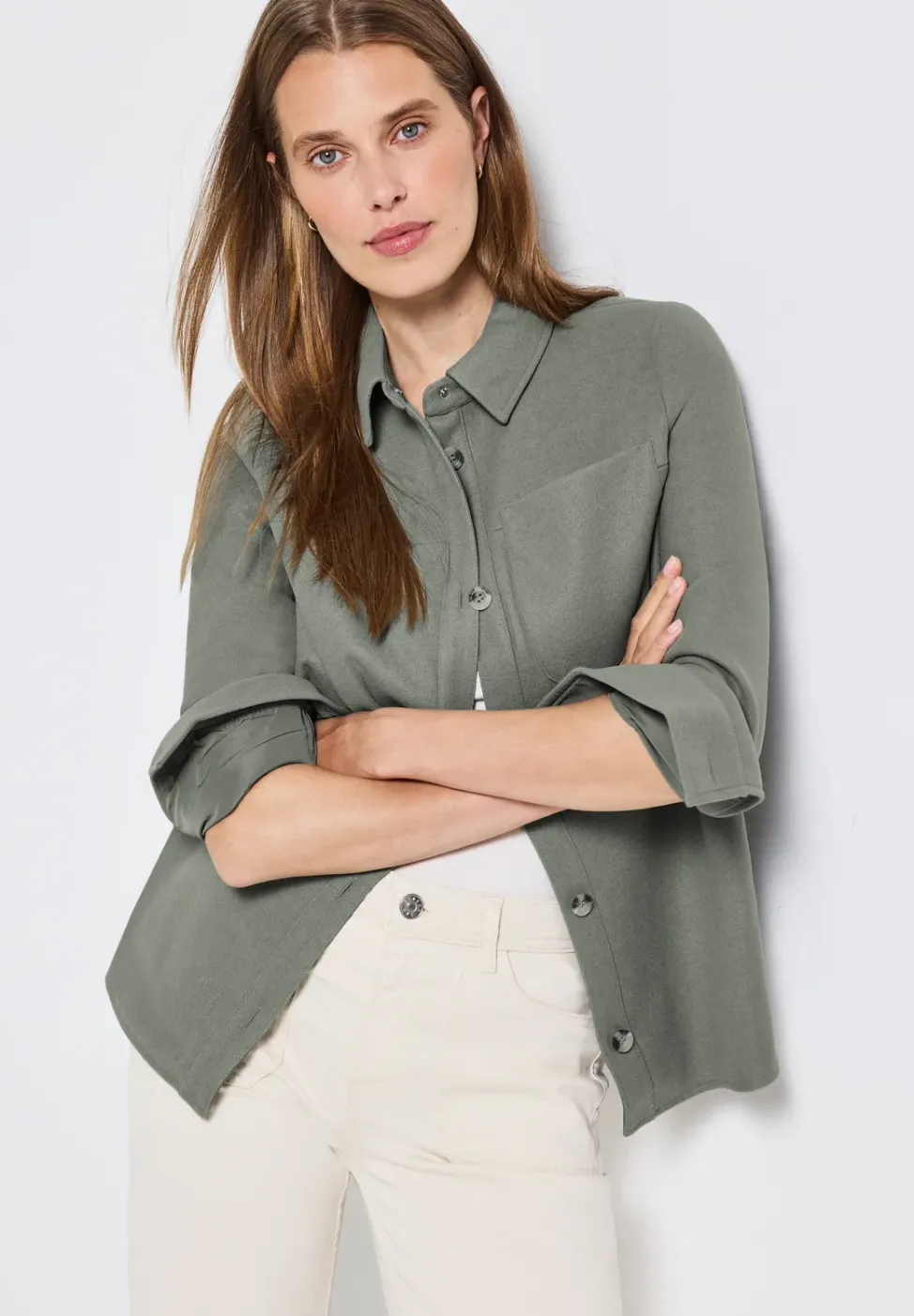Overshirt In Wolloptik